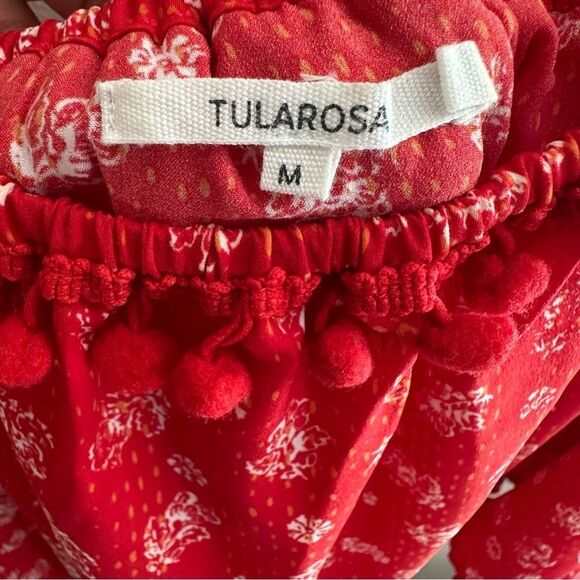 Tularosa Tops Tularosa Alexa Bandana Print Off The Shoulder Top Size M - Picture 5 of 7